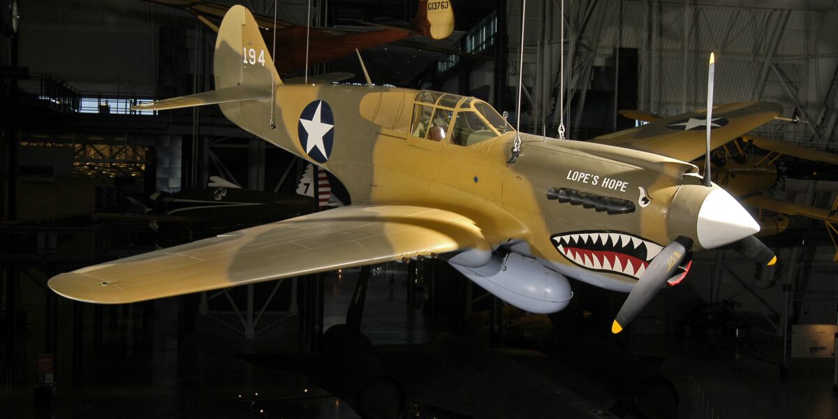 Flying Tigers and Their Iconic P-40 Warhawk Shark Teeth