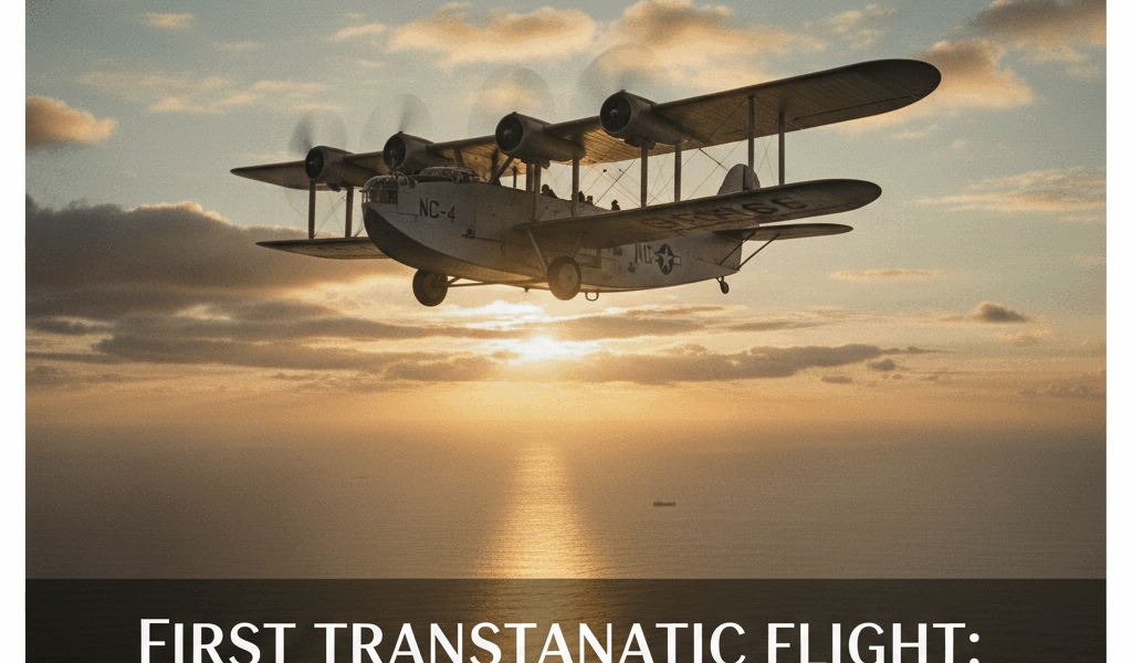 Lindberghs 33-Hour Solo Atlantic Crossing