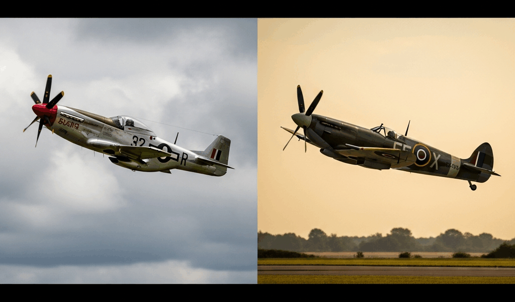 P-51 Mustang vs Spitfire Which Fighter Won WW2