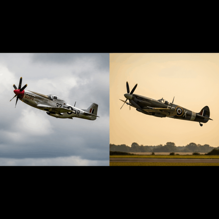 P-51 Mustang vs Spitfire Which Fighter Won WW2