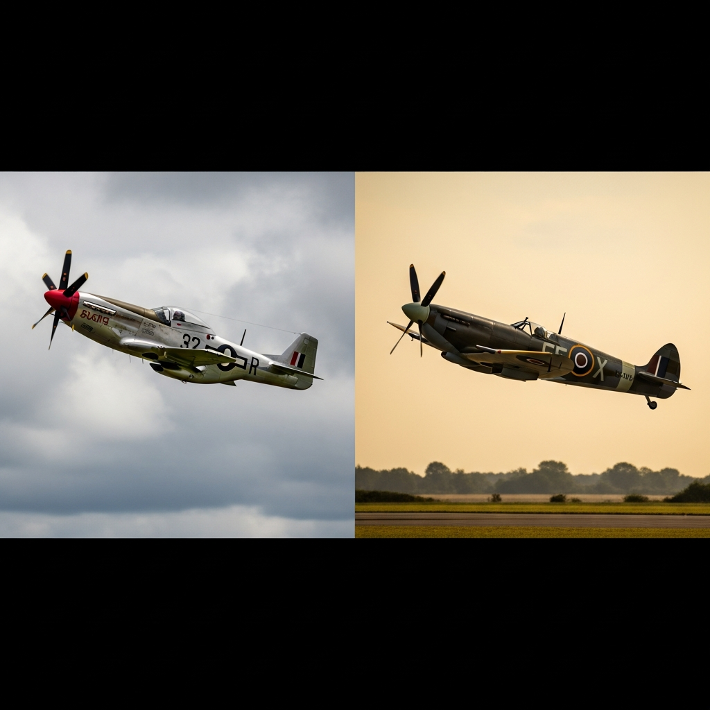 P-51 Mustang vs Spitfire Which Fighter Won WW2