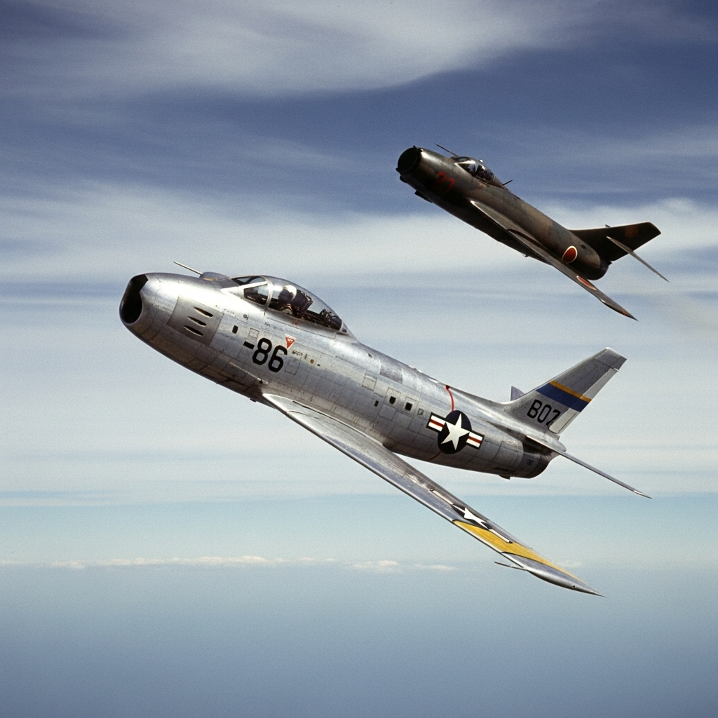 F-86 Sabre vs MiG-15 — Which Korean War Fighter Was Actually Better?