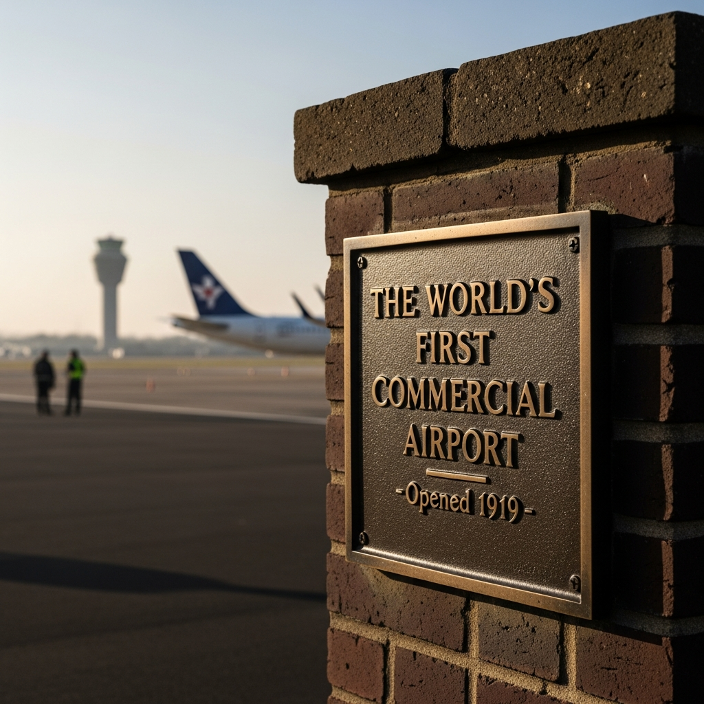 The First Commercial Airport in the World — Where Aviation Began