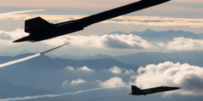 SR-71 Blackbird vs MiG-25 Foxbat Cold War Chase