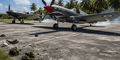 P-40 Warhawk vs Ki-43 Oscar Pacific War Fighters