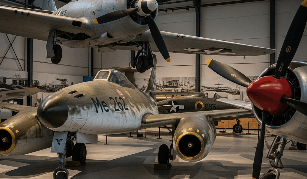 Messerschmitt Me 262 vs P-80 Shooting Star