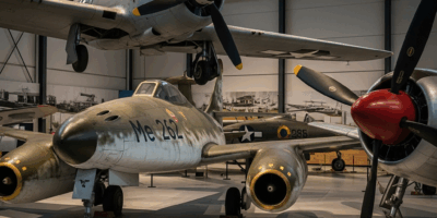 Messerschmitt Me 262 vs P-80 Shooting Star