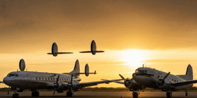 Douglas DC-3 vs Lockheed Constellation Postwar